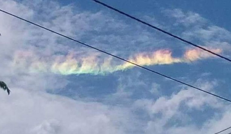 &iquest;Un &lsquo;arco&iacute;ris de fuego&rsquo; en Chiclayo? Mira el inusual fen&oacute;meno que captaron en P&aacute;tapo [Video]